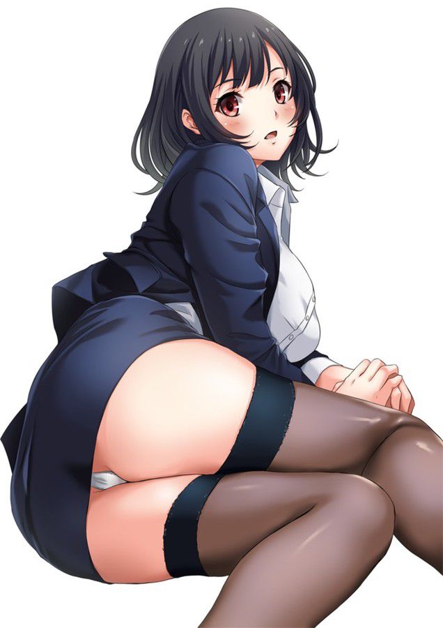 [2nd] Secondary erotic image of a girl with an odious butt [butt] 1