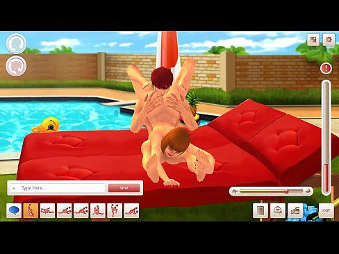 3D sex gameplay Yareel (multiplayer game, sex with real people) - 1 min 2 sec 14