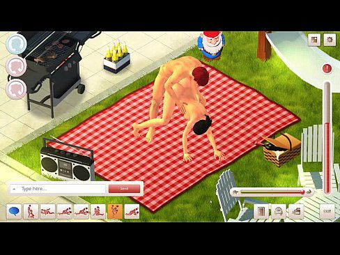 3D sex gameplay Yareel (multiplayer game, sex with real people) - 1 min 2 sec 15