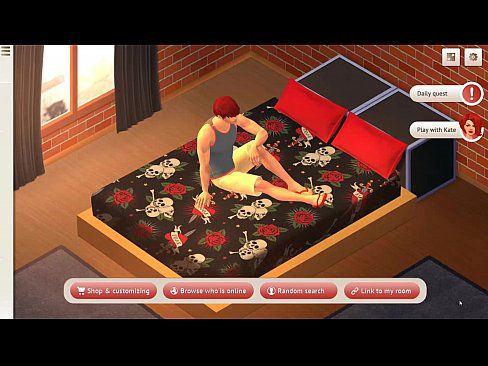 3D sex gameplay Yareel (multiplayer game, sex with real people) - 1 min 2 sec 17