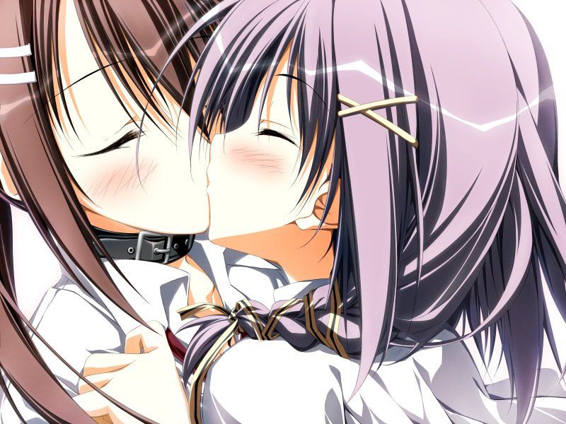 I've been collecting images because Yuri and lesbian is erotic. 34