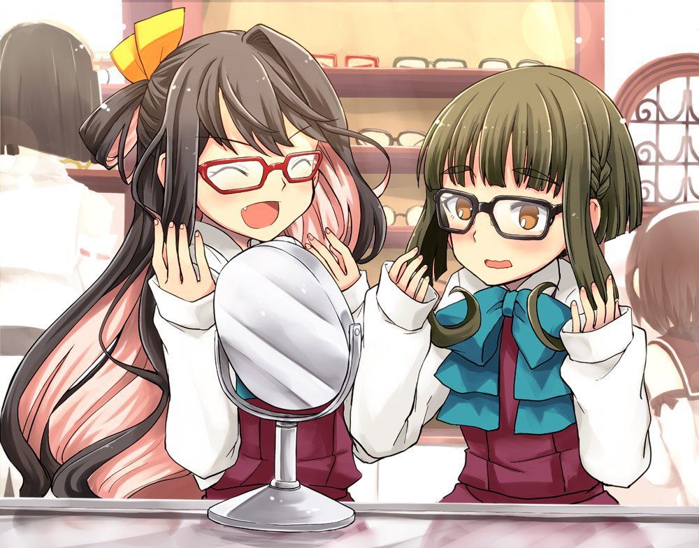 [Secondary ZIP] Please picture the rainbow of cute glasses daughter! 11