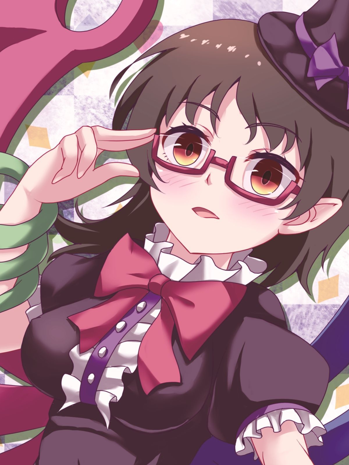 [Secondary ZIP] Please picture the rainbow of cute glasses daughter! 21