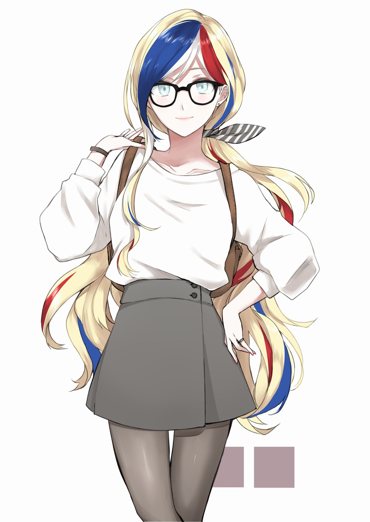 [Secondary ZIP] Please picture the rainbow of cute glasses daughter! 31