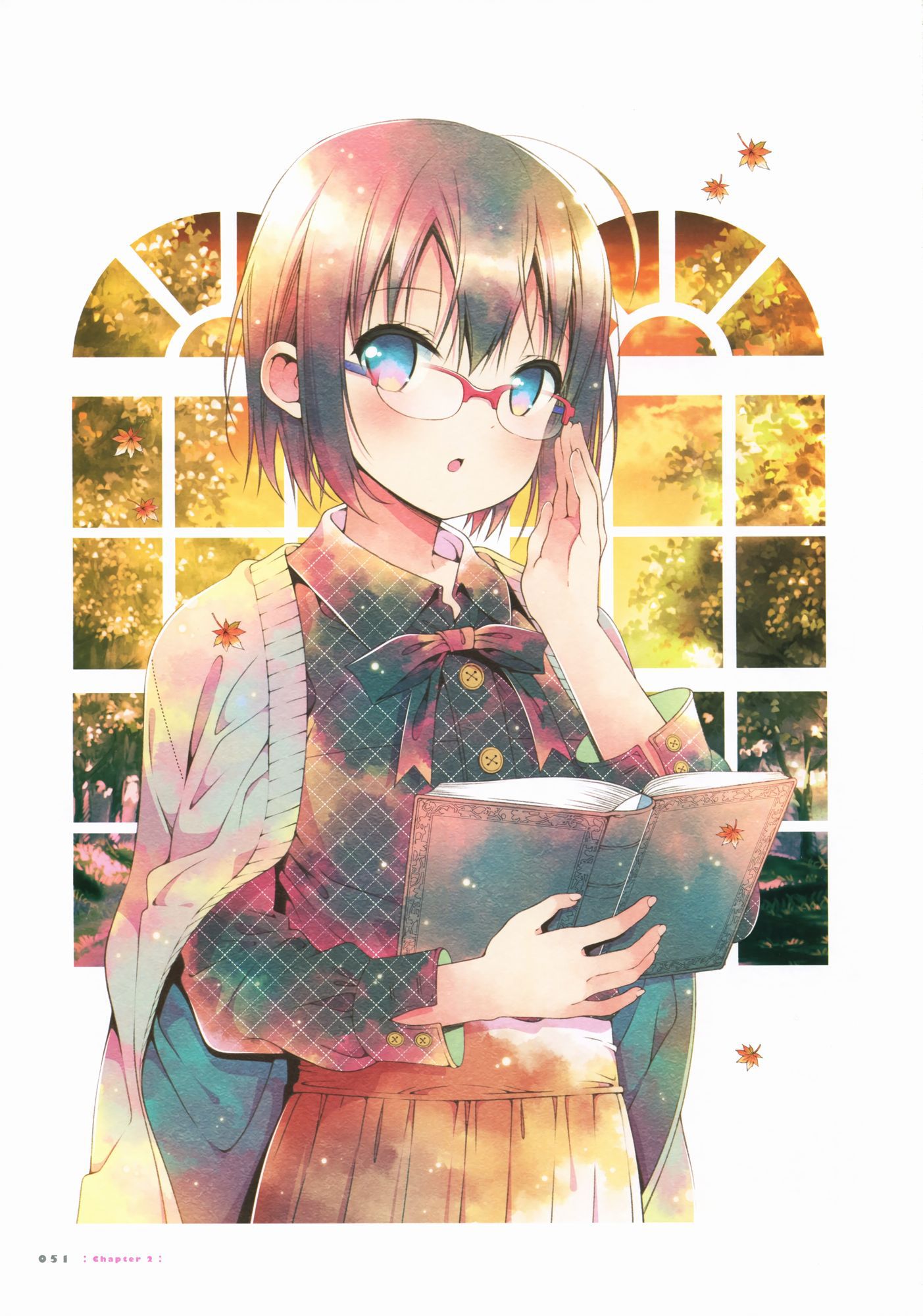 [Secondary ZIP] Please picture the rainbow of cute glasses daughter! 42
