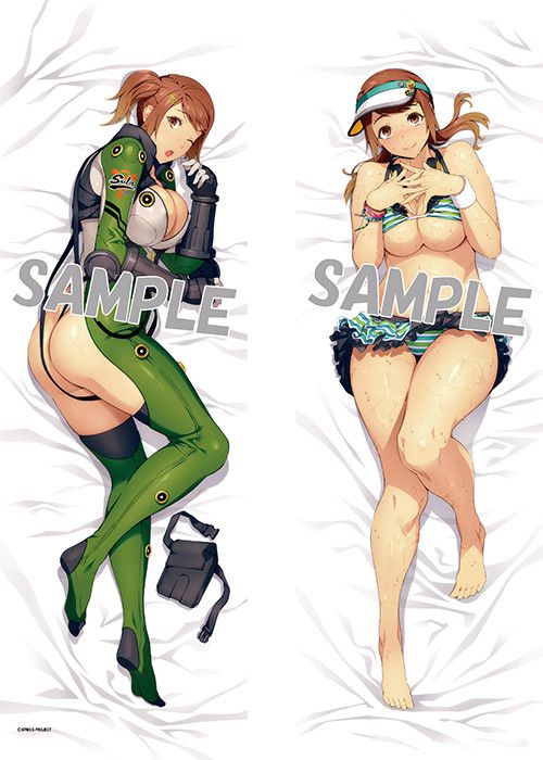 [Super Robot Taisen v] erotic too girl Oppai mouse pad and pillow! 7