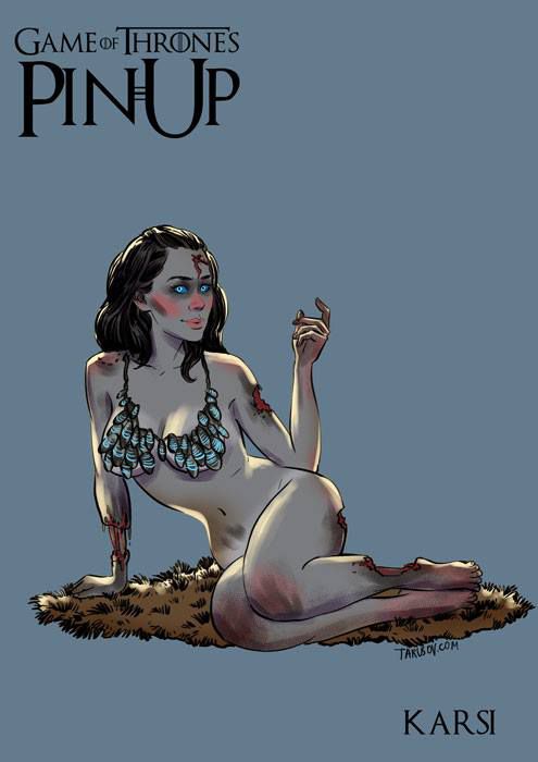Game of Thrones Pin-Up by Andrew Tarusov 11