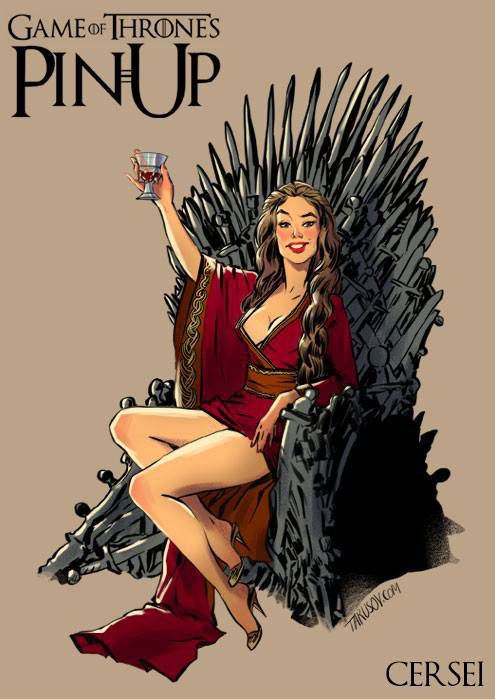 Game of Thrones Pin-Up by Andrew Tarusov 5