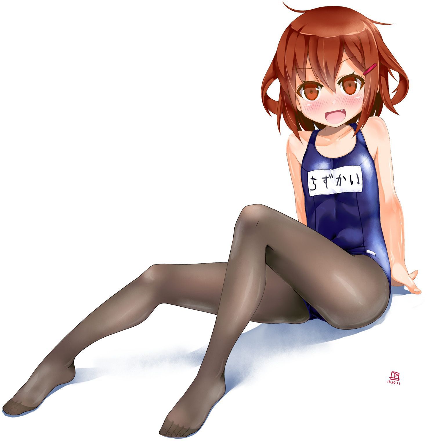 [Secondary ZIP] cute girl image of a mania and pantyhose for swimsuit 36