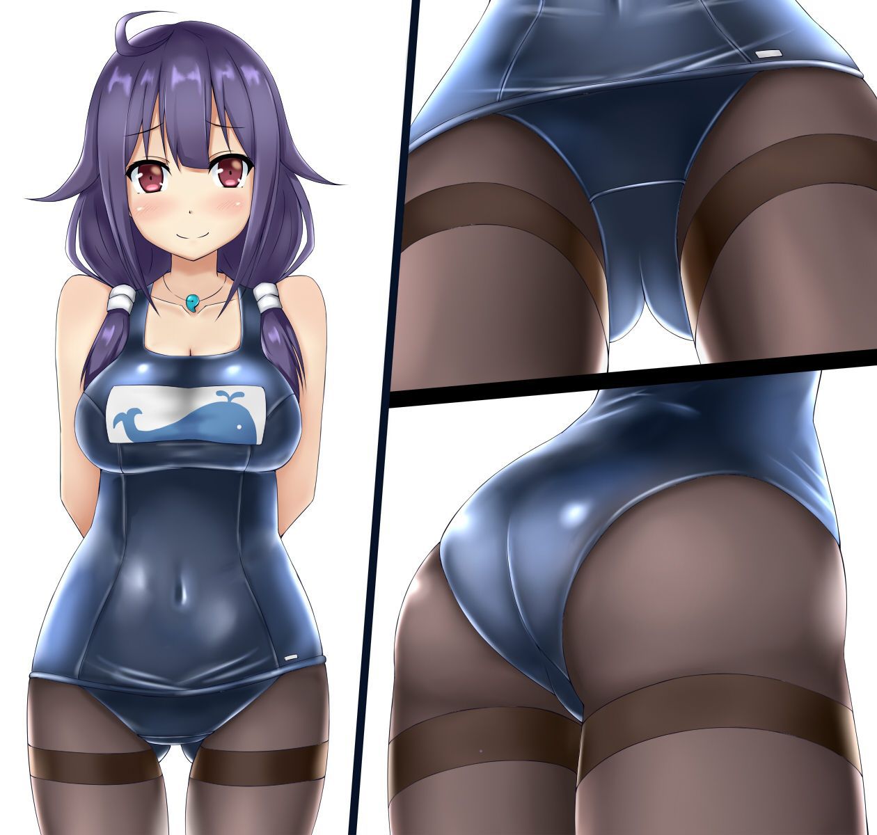 [Secondary ZIP] cute girl image of a mania and pantyhose for swimsuit 41