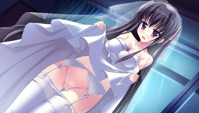 [50 two-dimensional] erotic image of the garter belt boring! Part28 [Thigh] 20