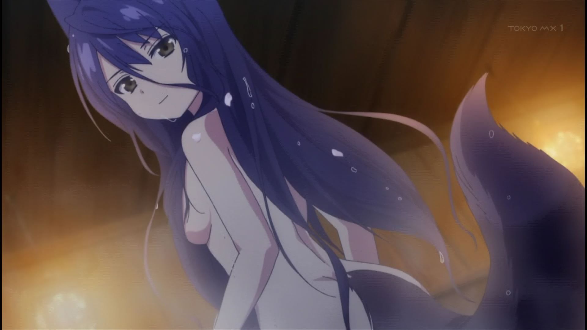 Anime [This is problem sexy erotic bath bathing scene erotic nude figure of the girl in 2 story]! 12