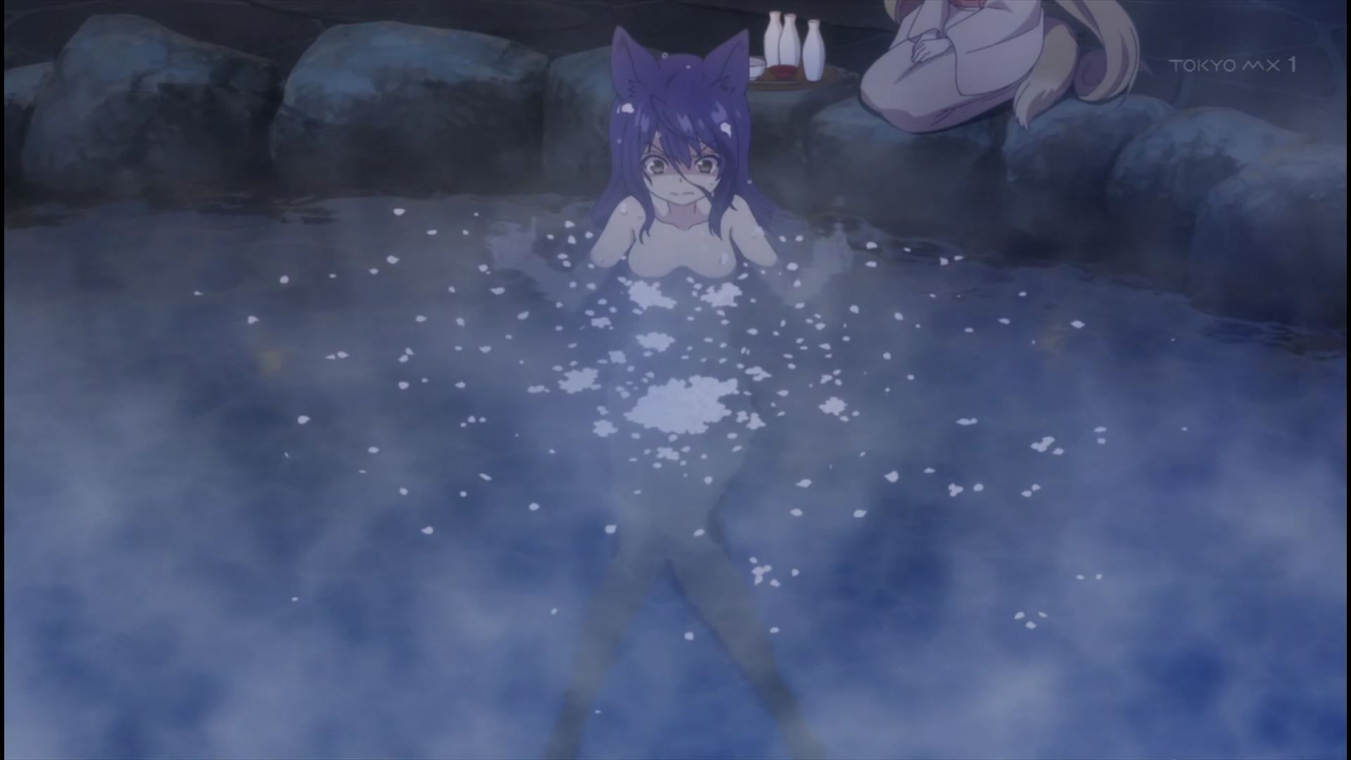 Anime [This is problem sexy erotic bath bathing scene erotic nude figure of the girl in 2 story]! 5