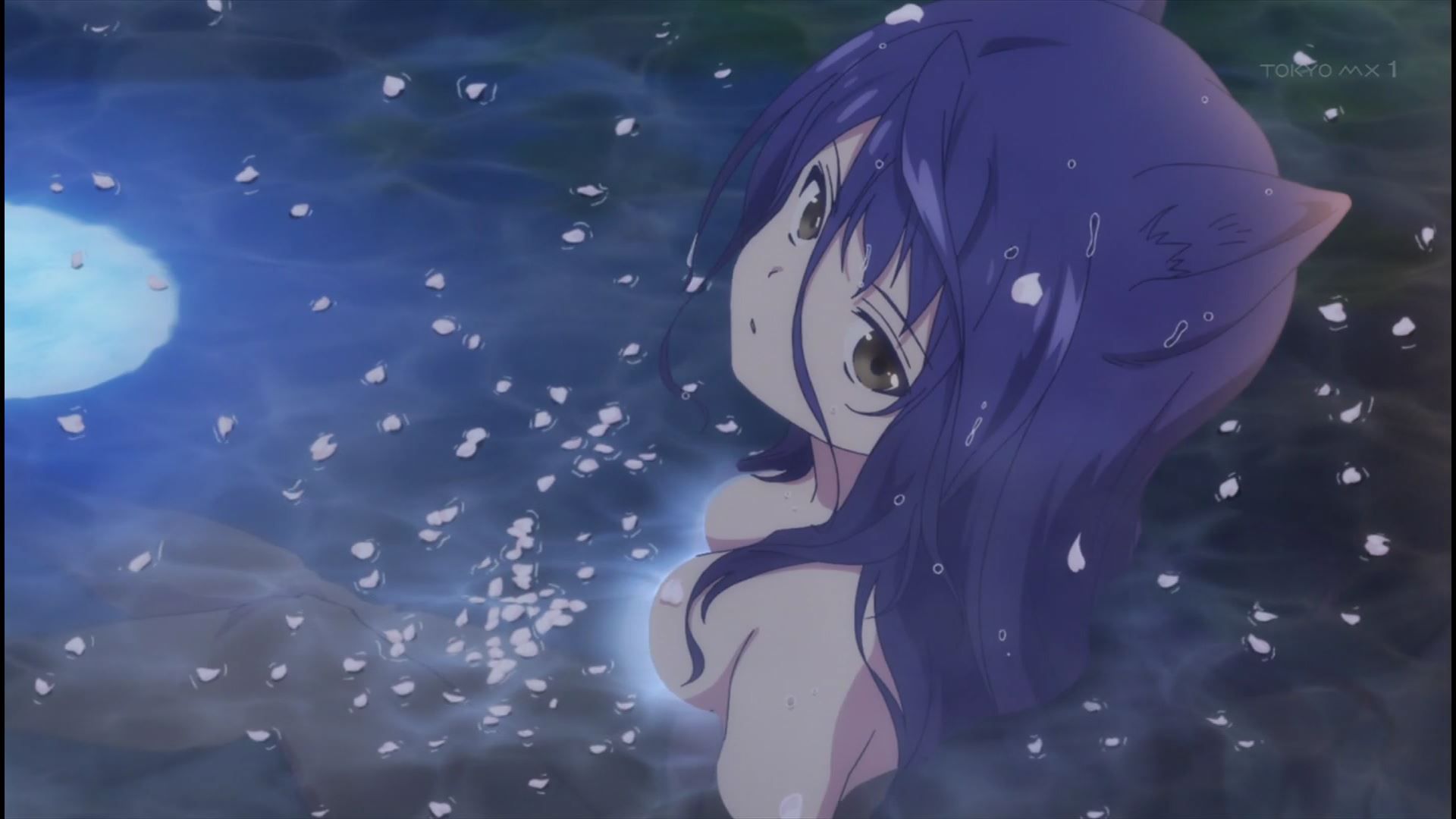 Anime [This is problem sexy erotic bath bathing scene erotic nude figure of the girl in 2 story]! 6