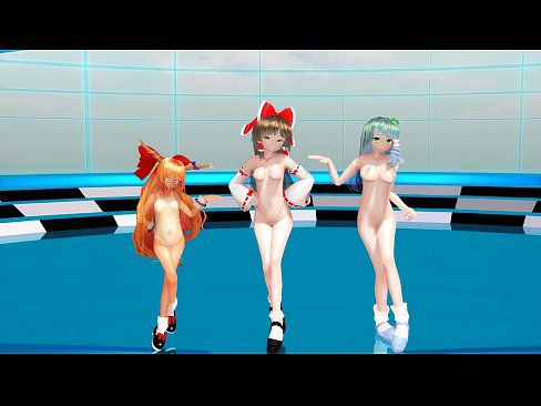 mmd touhou dance - 2 min 14