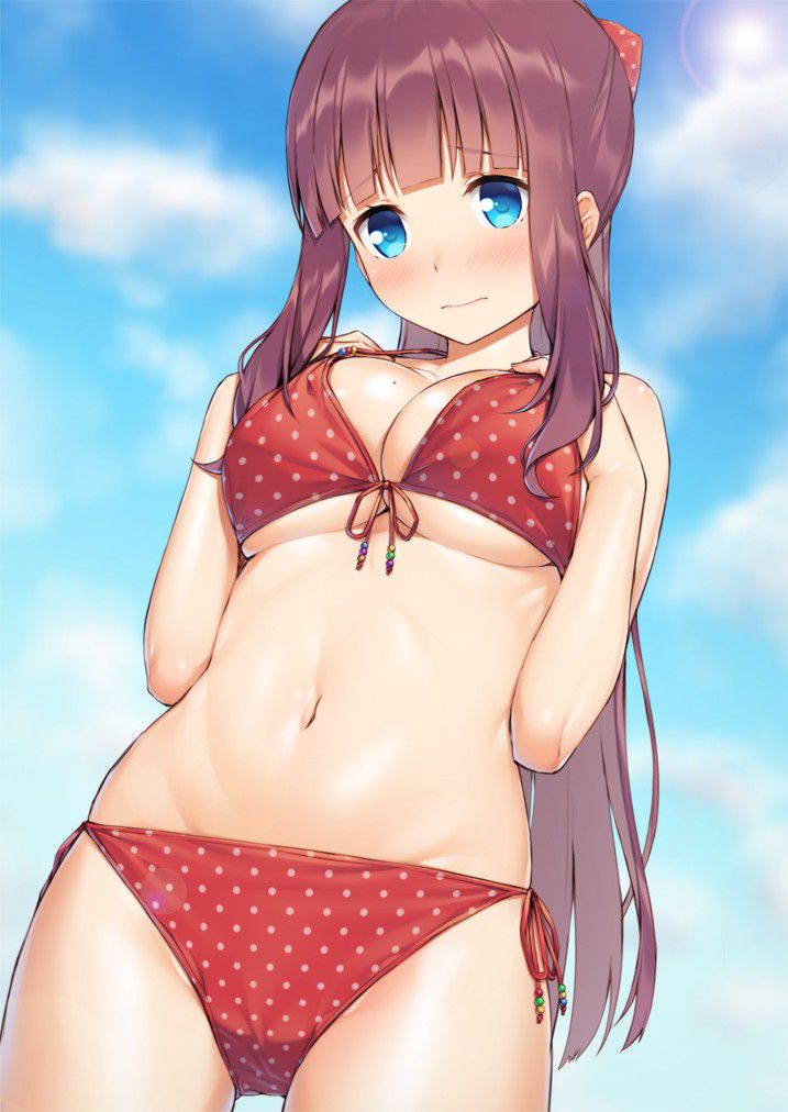 I tried to collect erotic images of swimsuit 25