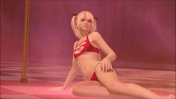 Cute Marie Rose pole dance & more! (DOA) Part 1 6