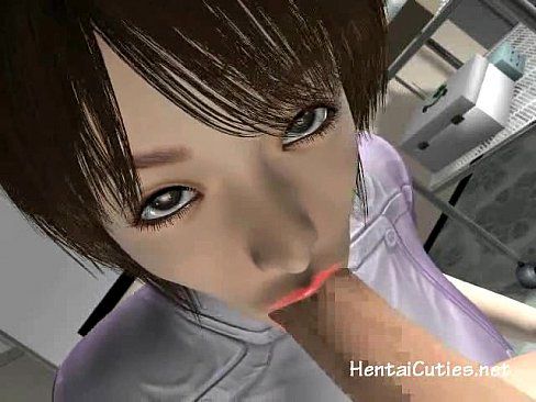 Busty anime nurses sucking a patients cock - 5 min 28