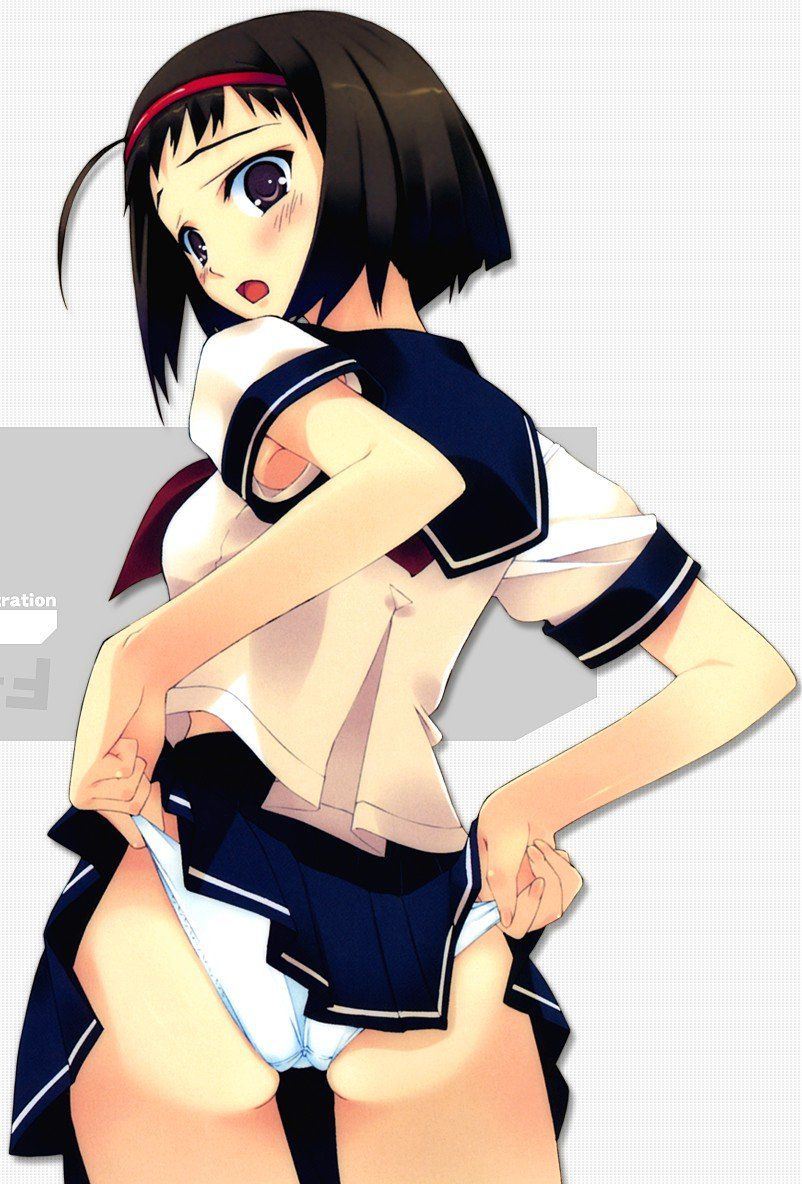 [Secondary, erotic image] You can also see the naughty image of a uniform girl if two-dimensional! part134 12