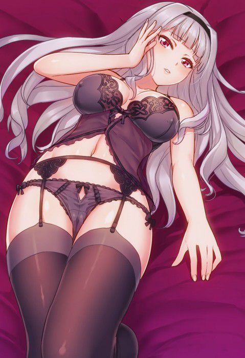 【Secondary erotic】 Here is an erotic image of black underwear that gets excited when you see a sexy older sister wearing it 15