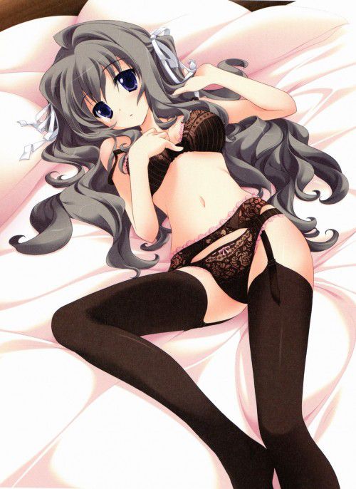 【Secondary erotic】 Here is an erotic image of black underwear that gets excited when you see a sexy older sister wearing it 18