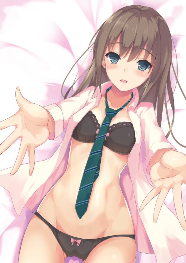【Secondary erotic】 Here is an erotic image of black underwear that gets excited when you see a sexy older sister wearing it 28