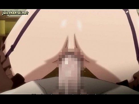 Huge boobed anime slut gets asshole jizzed - 5 min 17
