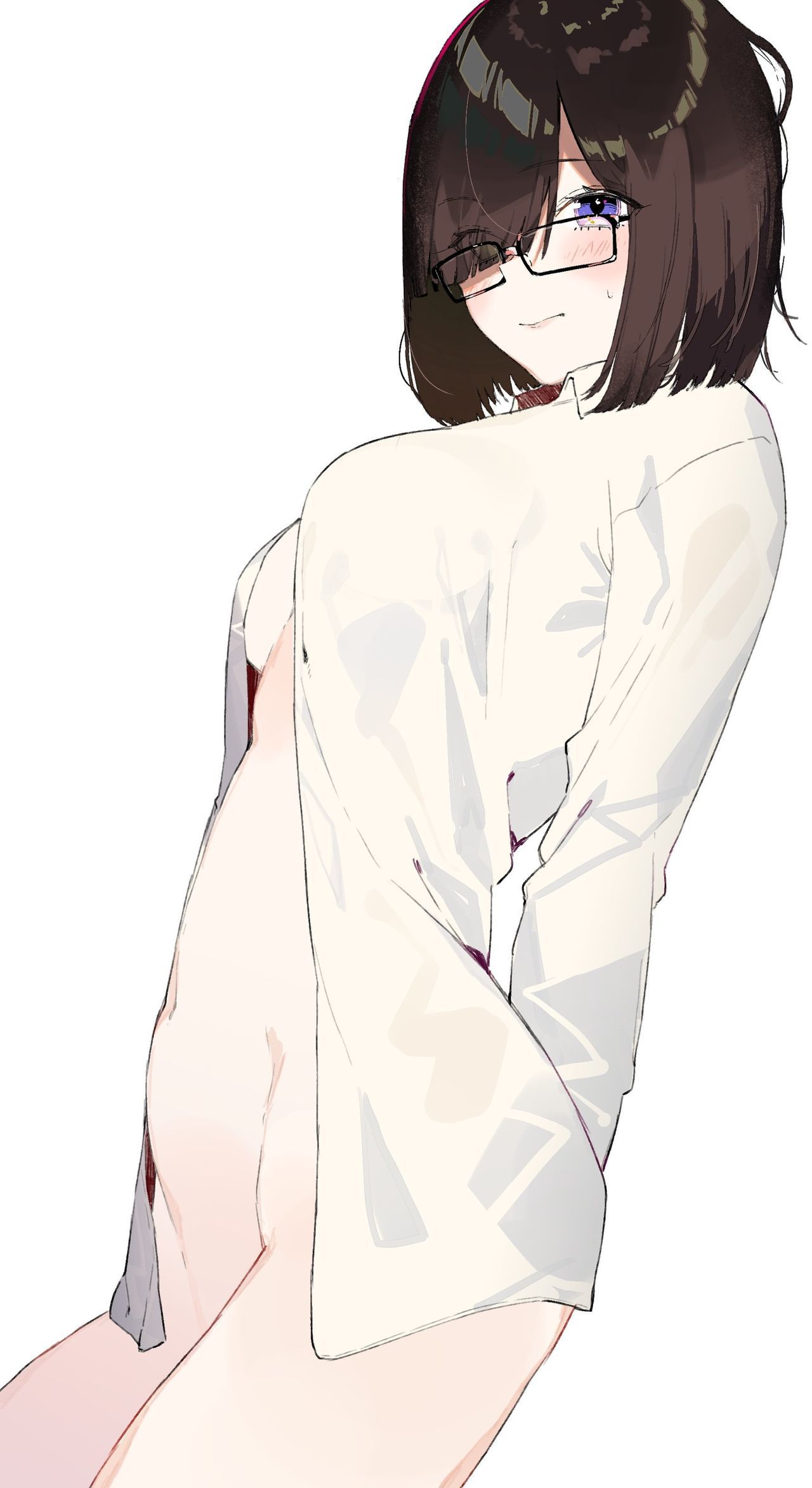 [2nd] Secondary image of the girl of the naked shirt figure erotic than naked [naked y-shirt] 14 7