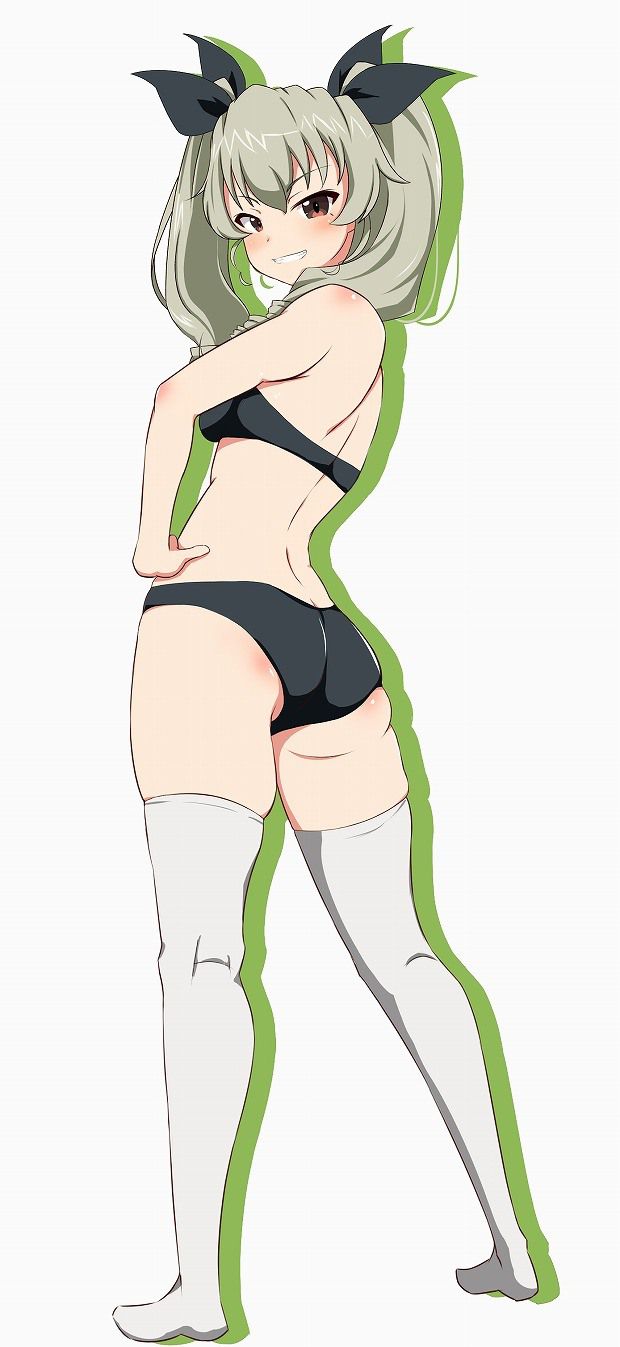 "Girls und Panzer" anchovy (Anzai chiyomi) Erotic swimsuit image 1 article 5