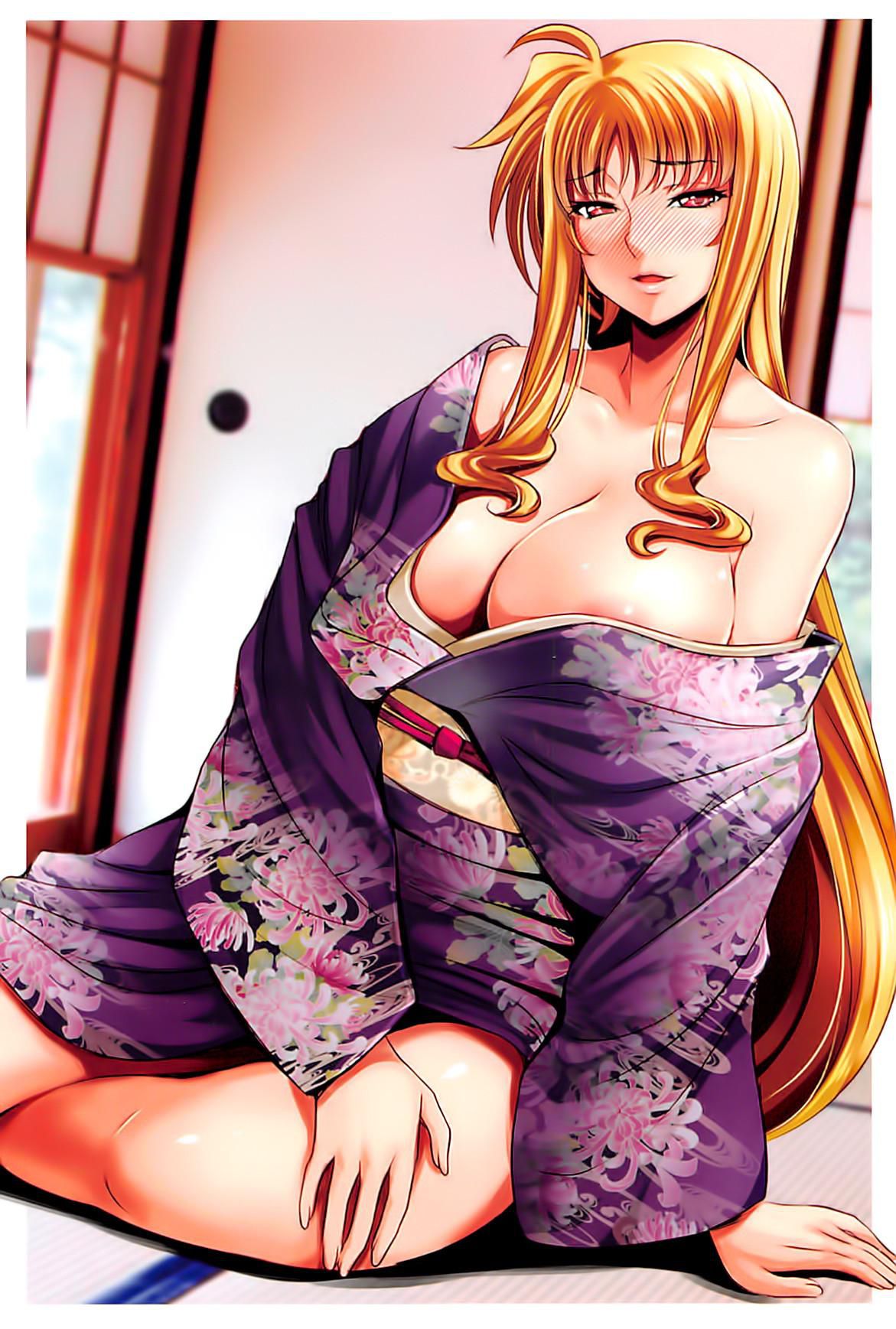 Assorted erotic images of kimono and yukata 5