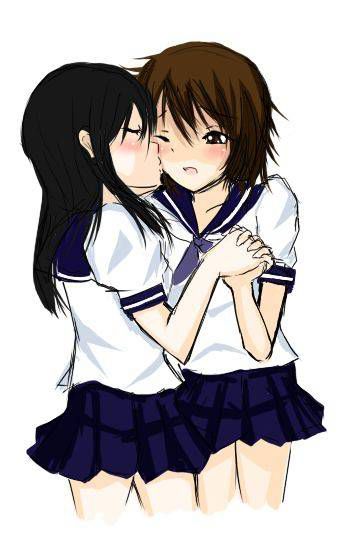 Erotic images that can be felt the good of Yuri and lesbian 26