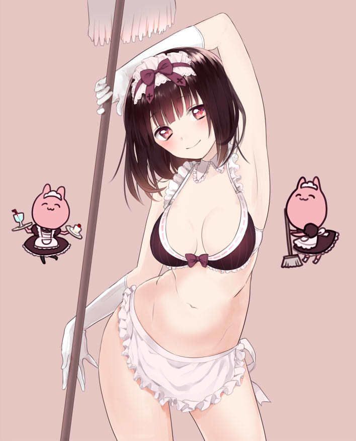 Why does a girl in a maid dress look sexually like that? 15