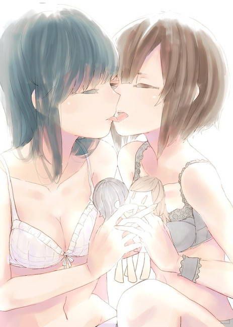 [Lesbian 50 sheets] girls are kissing each other secondary yuri image! Part10 24