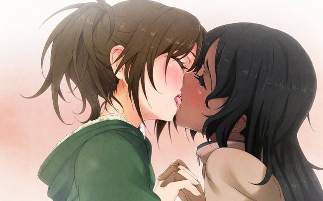 [Lesbian 50 sheets] girls are kissing each other secondary yuri image! Part10 26