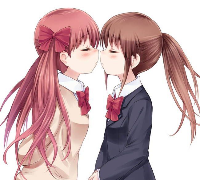 [Lesbian 50 sheets] girls are kissing each other secondary yuri image! Part10 37