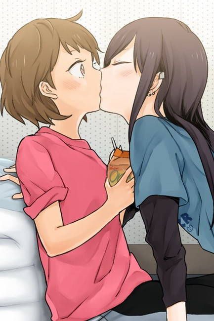 [Lesbian 50 sheets] girls are kissing each other secondary yuri image! Part10 47