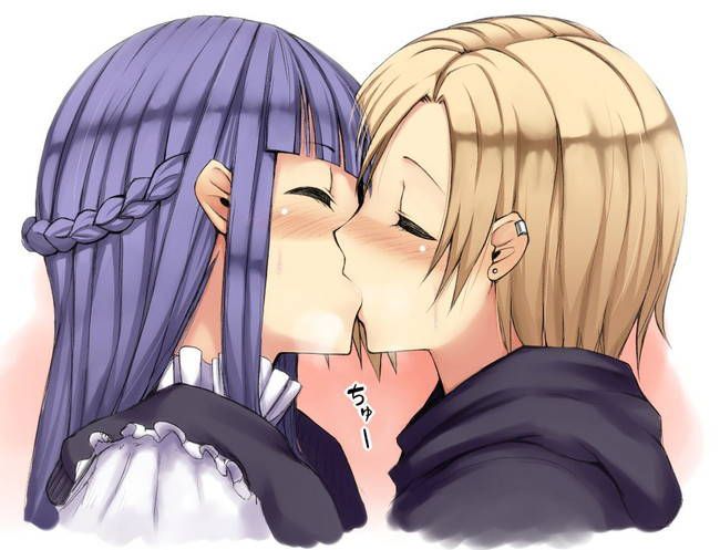 [Lesbian 50 sheets] girls are kissing each other secondary yuri image! Part10 48