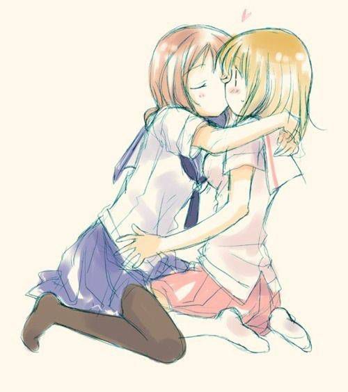 [Lesbian 50 sheets] girls are kissing each other secondary yuri image! Part10 50