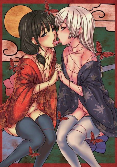 [Lesbian 50 sheets] girls are kissing each other secondary yuri image! Part10 6