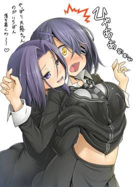 I've been collecting images because Yuri and lesbian is erotic. 37