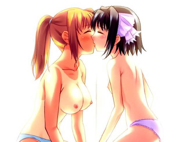 I've been collecting images because Yuri and lesbian is erotic. 5