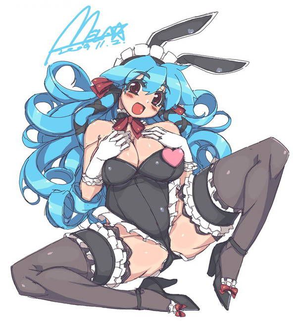 Too erotic picture of a bunny girl 9