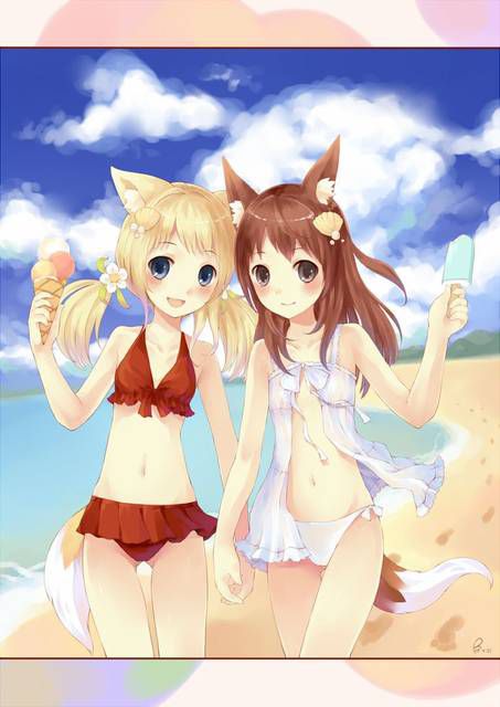[57 pieces] two-dimensional Erofeci image collection of Mimi daughter! 10 [Animal ears] 35
