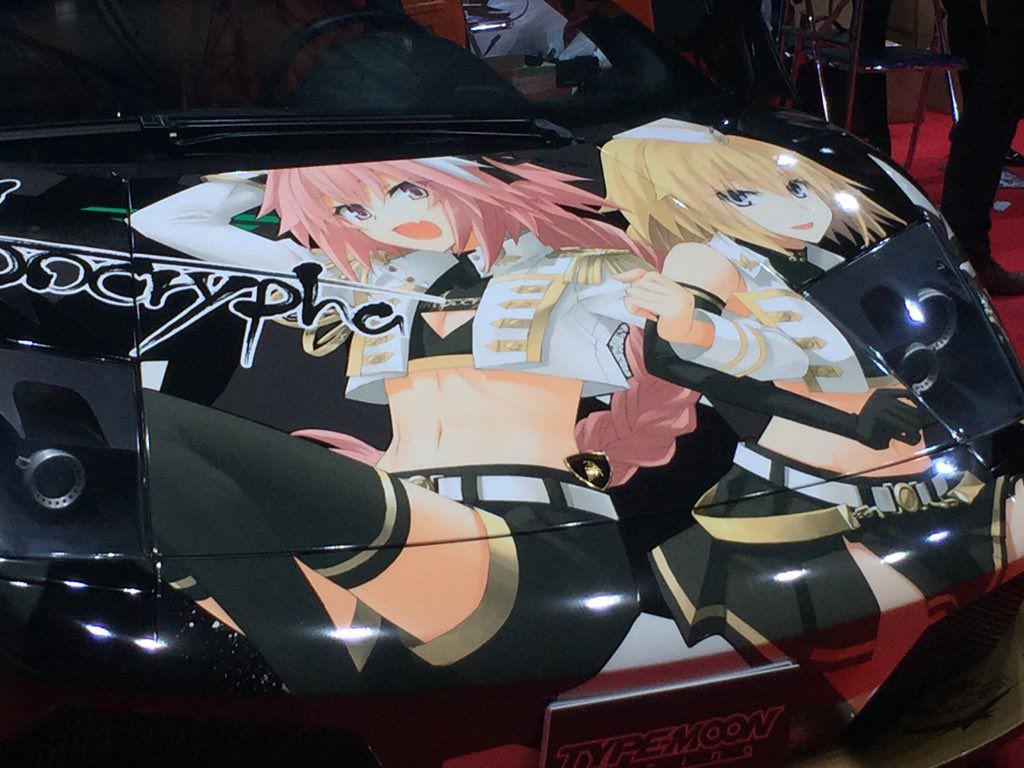 [Fate/APO chestnut] pain car illustrations depicting the erotic race queen figure of girls! 11