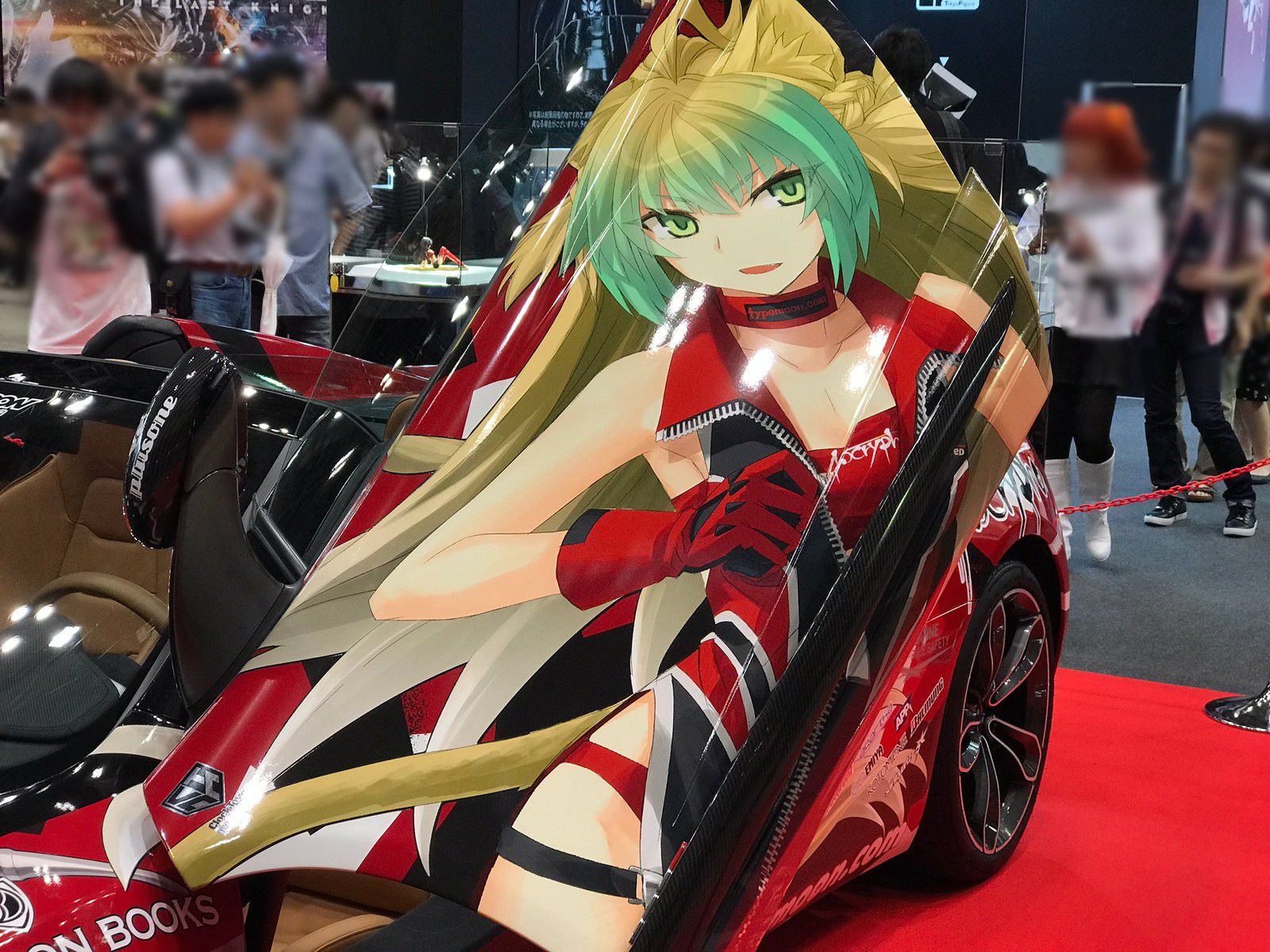 [Fate/APO chestnut] pain car illustrations depicting the erotic race queen figure of girls! 8