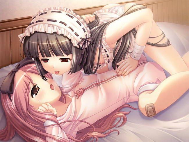 A thread that randomly pastes erotic images of yuri and lesbian 14
