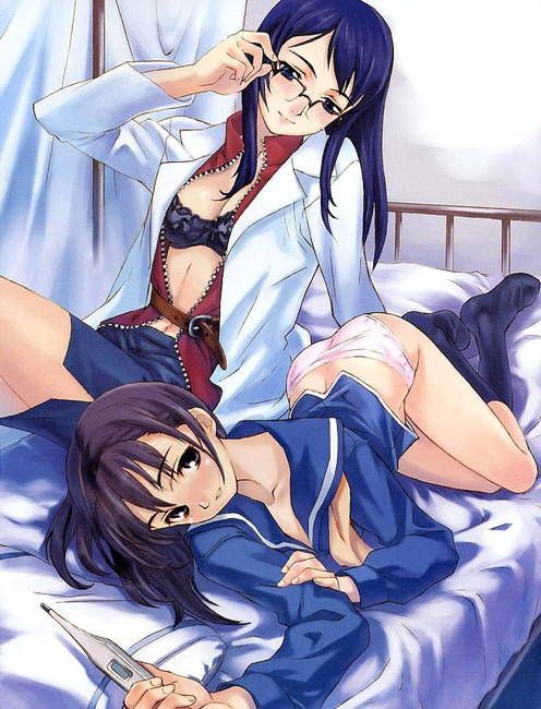 A thread that randomly pastes erotic images of yuri and lesbian 7