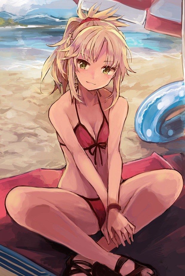 [Fate/APO Chestnut 31 pieces] Mode Red swimsuit Image Summary 1