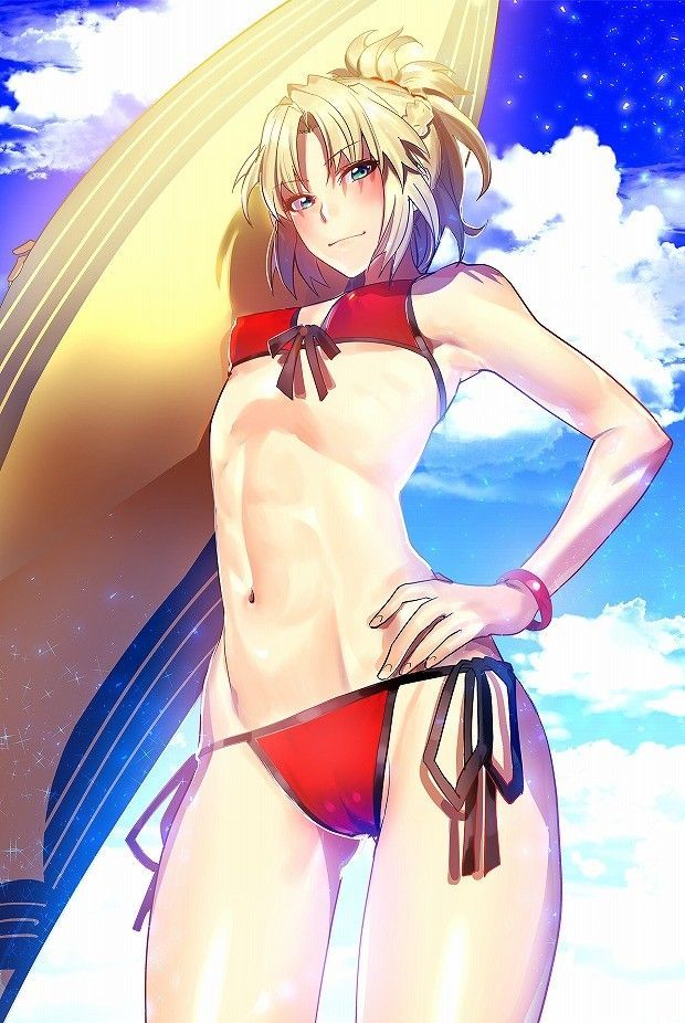 [Fate/APO Chestnut 31 pieces] Mode Red swimsuit Image Summary 13