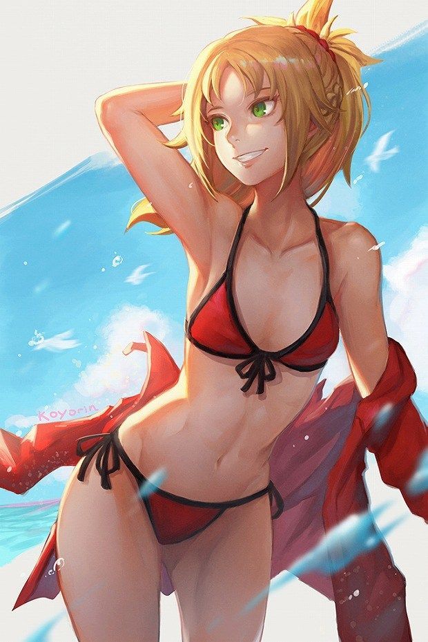[Fate/APO Chestnut 31 pieces] Mode Red swimsuit Image Summary 25
